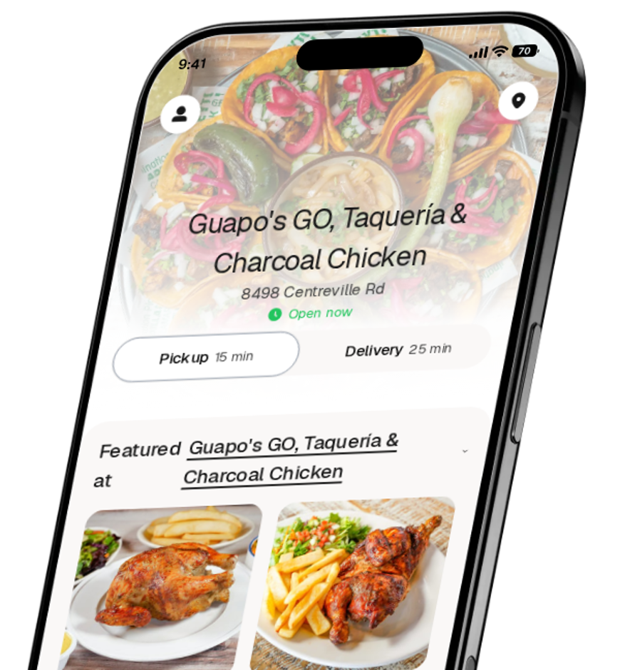 Guapo's GO, Taquería & Charcoal Chicken app preview